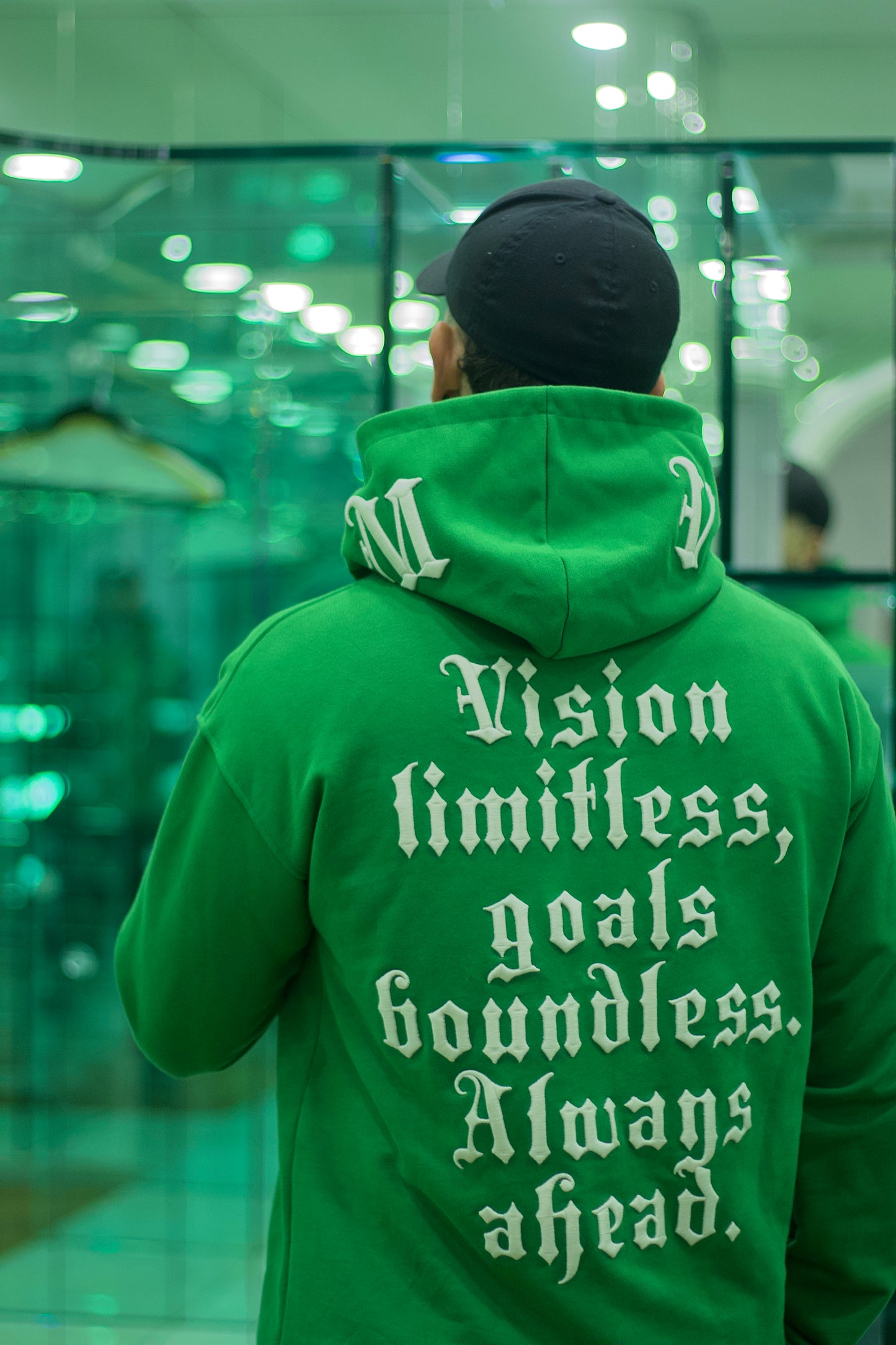 Vision limitless Hoodie Green