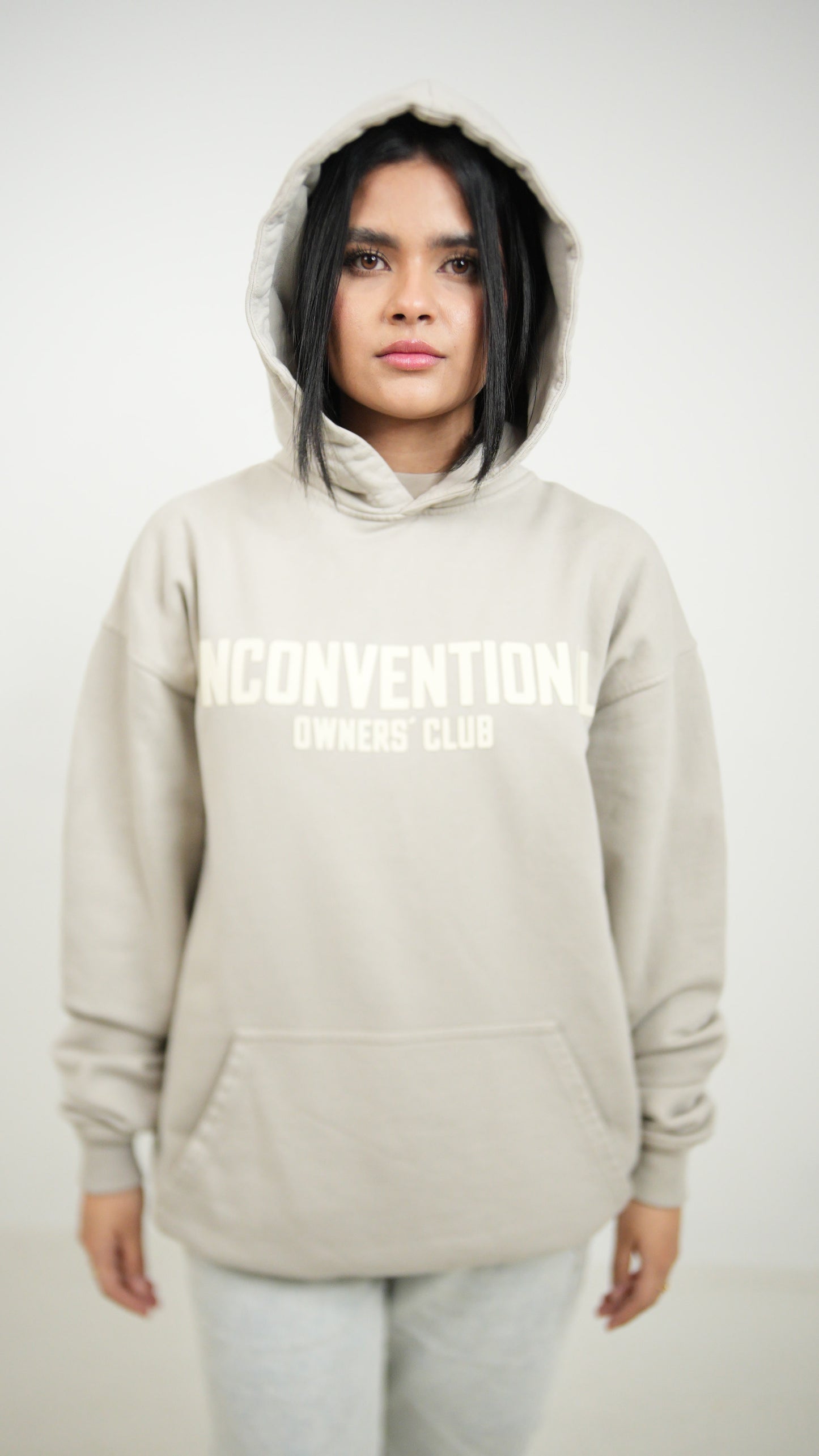 Unconventional Hoodie Beige