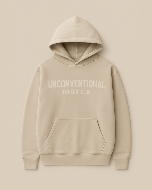 Unconventional Hoodie Beige