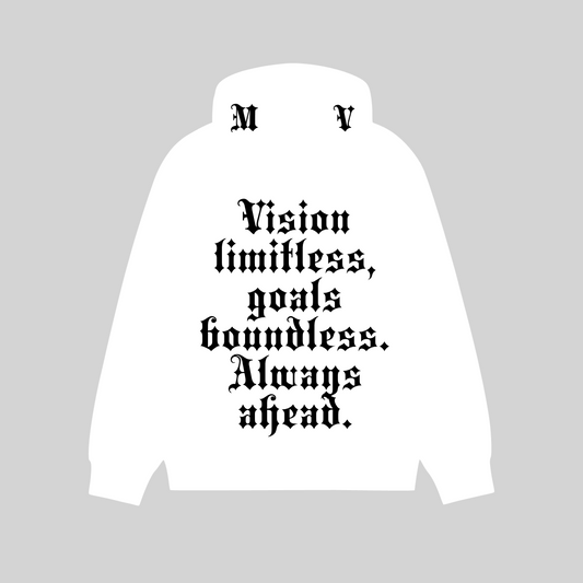 Vision Mood Hoodie White/Black